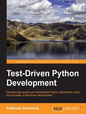 cover image of Test-Driven Python Development
